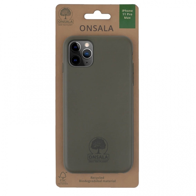Onsala ECO Mobildeksel Grøn iPhone 11 Pro Max Onsala ECO Mobildeksel Grøn iPhone 11 Pro Max