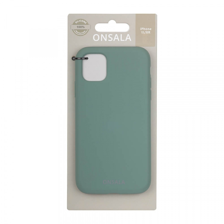 Onsala Mobildeksel Silikon Pine Green - iPhone 11 / XR Onsala Mobildeksel Silikon Pine Green - iPhone 11 / XR