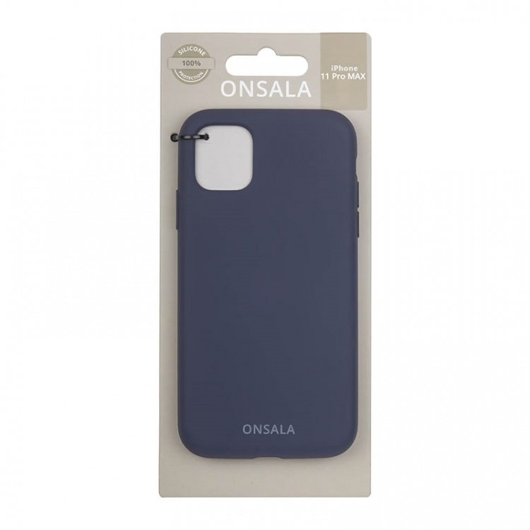 Onsala Mobildeksel Silikon Cobalt Blue - iPhone 11 Pro Max
