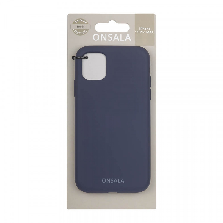Onsala Mobildeksel Silikon Cobalt Blue - iPhone 11 Pro Max