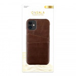 Onsala COLLECTION Mobildeksel Skinn Brun iPhone 11 med Kortlomme Onsala COLLECTION Mobildeksel Skinn Brun iPhone 11 med Kortlomme