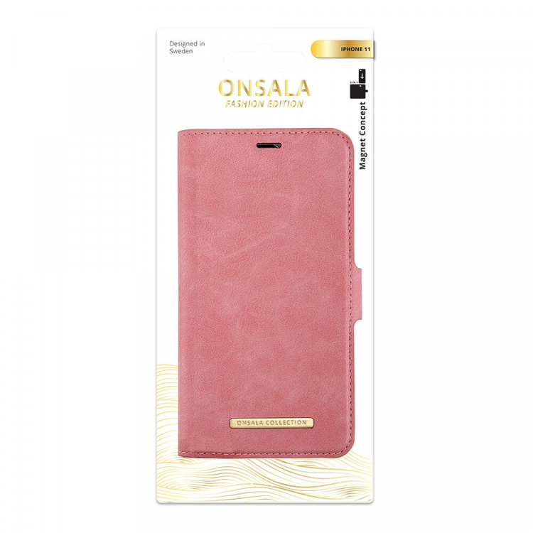 Onsala COLLECTION Lommebokveske Dusty Pink iPhone 11 Onsala COLLECTION Lommebokveske Dusty Pink iPhone 11