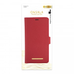 Onsala COLLECTION Lommebokveske Saffiano Red iPhone 11 Pro Max