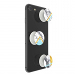 PopSockets White Marble Glam Avtagbare MINI Grip 3pack