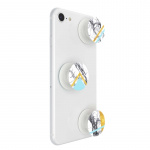 PopSockets White Marble Glam Avtagbare MINI Grip 3pack