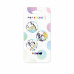 PopSockets White Marble Glam Avtagbare MINI Grip 3pack