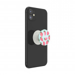 PopSockets Strawberry Rain Avtagbart Grip med Stativfunksjon PopSockets Strawberry Rain Avtagbart Grip med Stativfunksjon