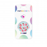 PopSockets Strawberry Rain Avtagbart Grip med Stativfunksjon PopSockets Strawberry Rain Avtagbart Grip med Stativfunksjon