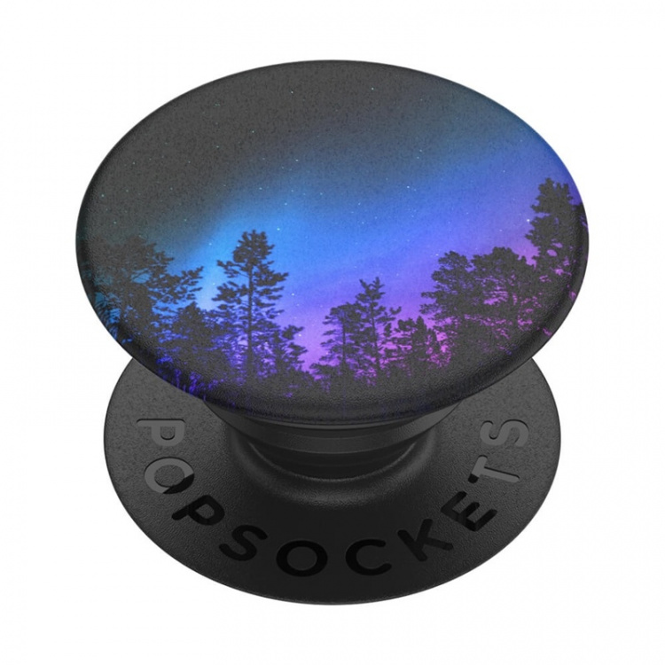 PopSockets Aurora Woods Avtagbart Grip med Stativfunksjon