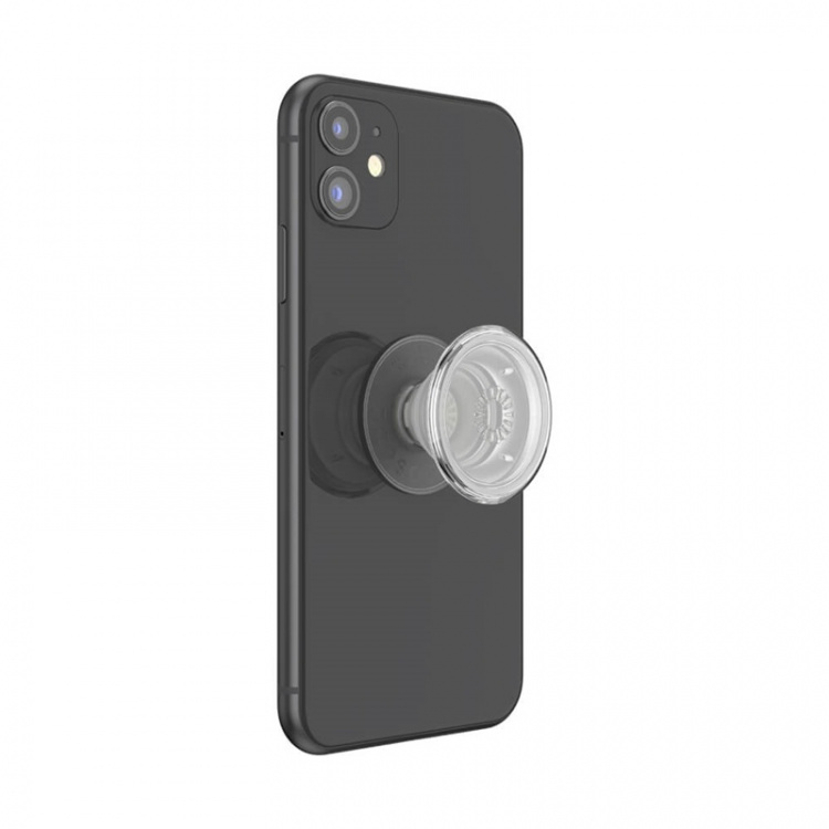 POPSOCKETS Clear Avtagbart Grip med Stativfunksjon POPSOCKETS Clear Avtagbart Grip med Stativfunksjon