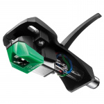 Audio-Technica Pickup, tonearmhode og elliptisk nål Audio-Technica Pickup, tonearmhode og elliptisk nål