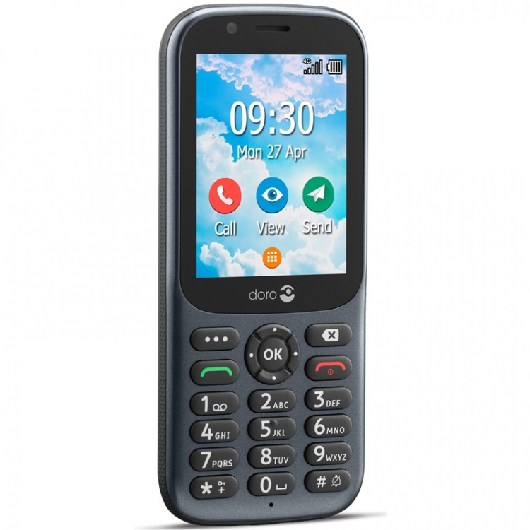 Doro 731X 4G FP Grafitt