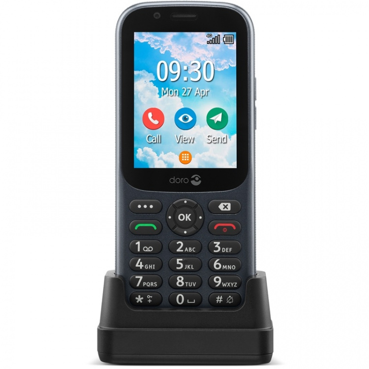 Doro 731X 4G FP Grafitt