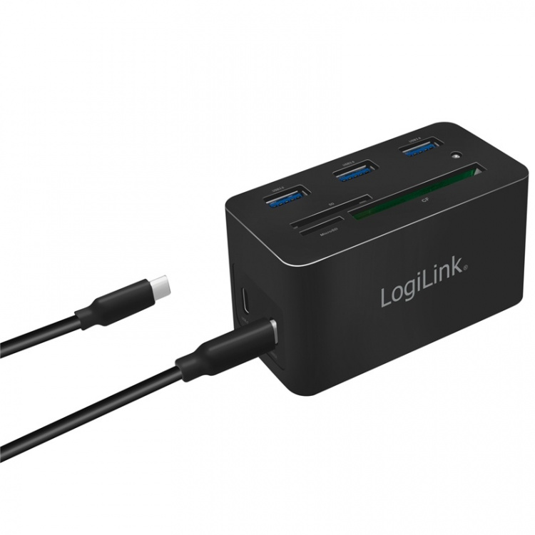 LogiLink PC/Mac mini-dokk HDMI, USB-C, USB