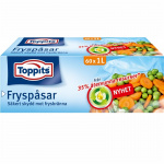 Toppits Fryseposer 1L 60stk (Merk 9stk DFP)