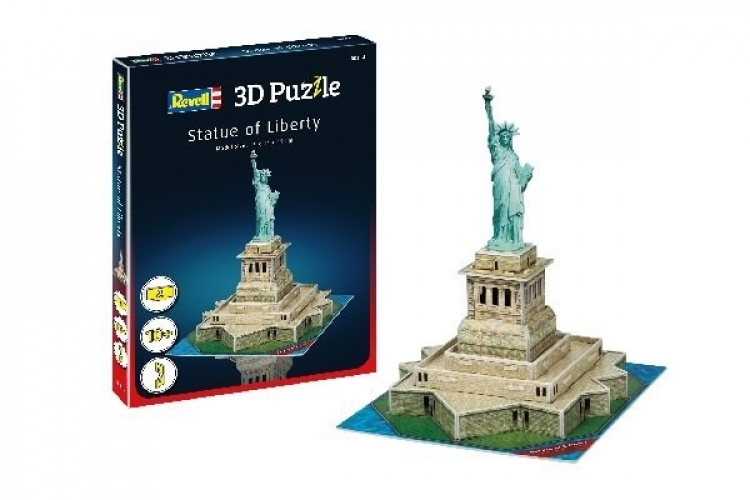 Revell 3D-puslespill med Frihetsgudinnen