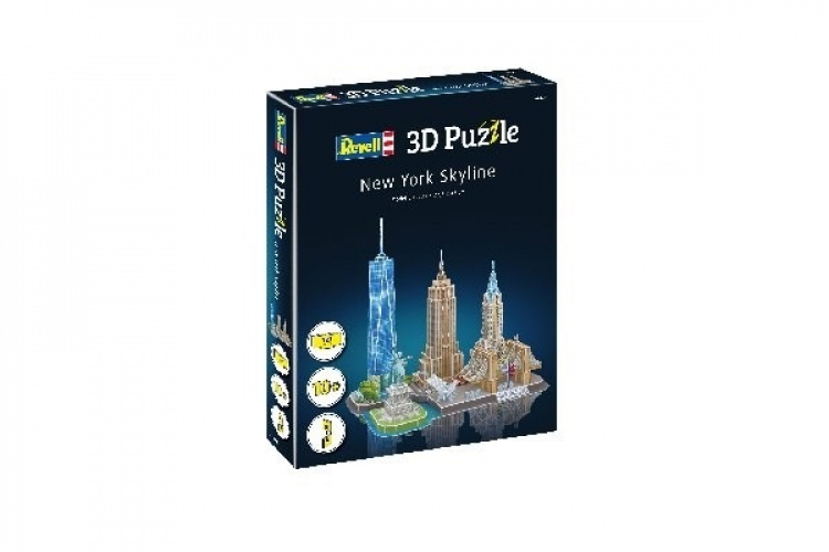 Revell new York Skyline 3D-puslespill Revell new York Skyline 3D-puslespill