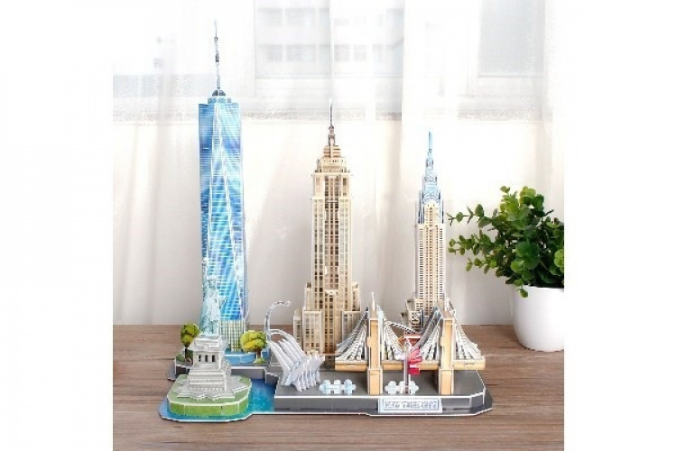 Revell new York Skyline 3D-puslespill Revell new York Skyline 3D-puslespill