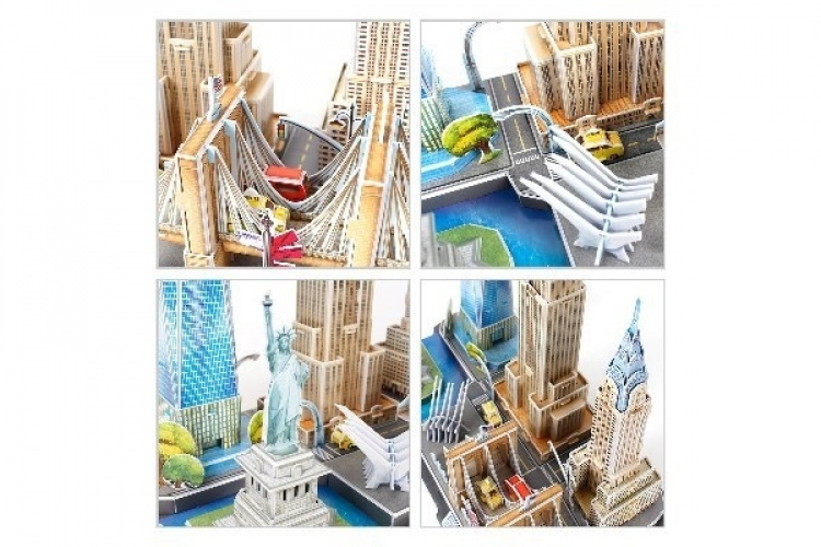 Revell new York Skyline 3D-puslespill Revell new York Skyline 3D-puslespill