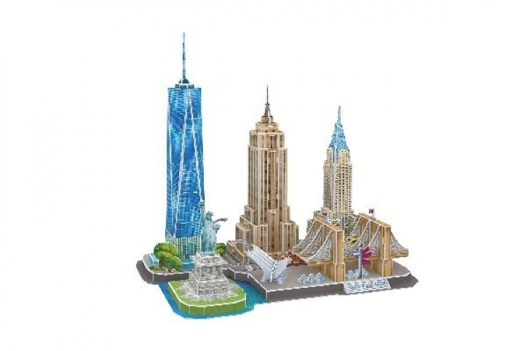 Revell new York Skyline 3D-puslespill Revell new York Skyline 3D-puslespill