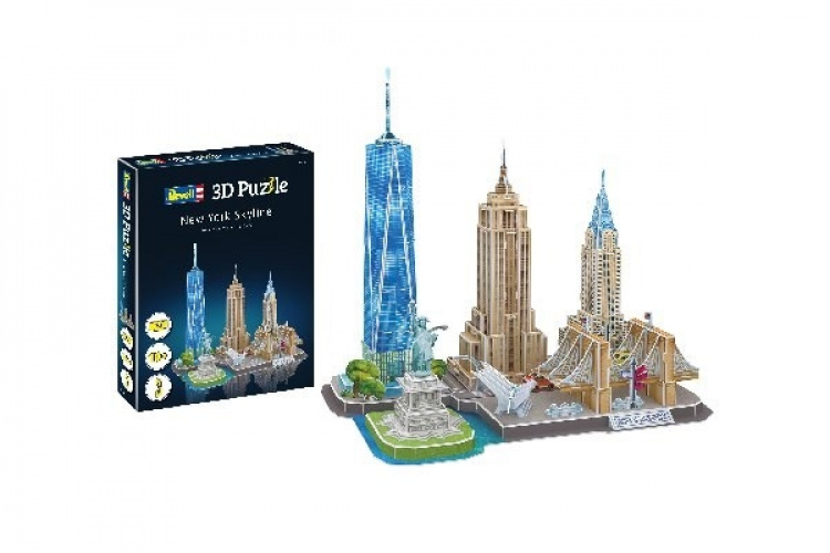 Revell new York Skyline 3D-puslespill Revell new York Skyline 3D-puslespill