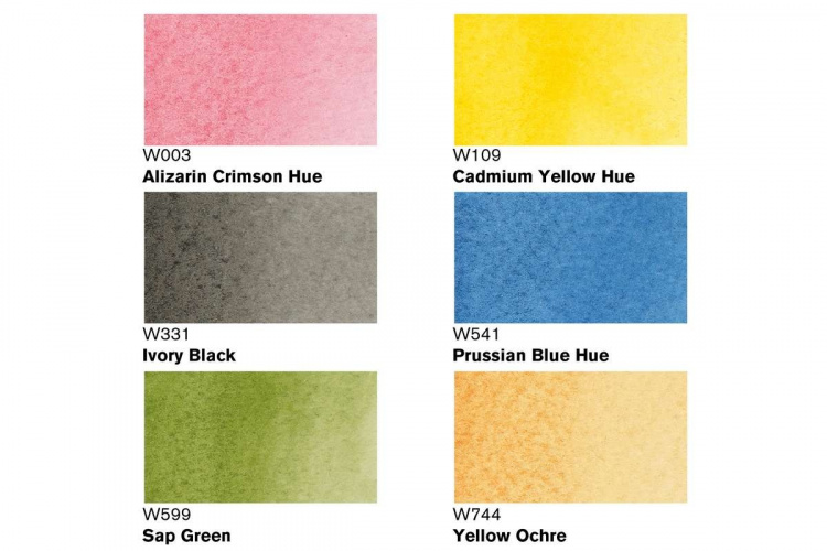 Winsor Akvarellpenn 6 stk Winsor Akvarellpenn 6 stk