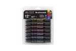 Winsor Brushmarker 12stk, Vibrant Winsor Brushmarker 12stk, Vibrant