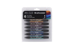 Winsor Penselmarkør 6stk, Rich Tones