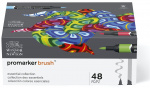 Winsor Brushmarker 48 stk, Essential-kolleksjon