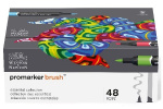 Winsor Brushmarker 48 stk, Essential-kolleksjon