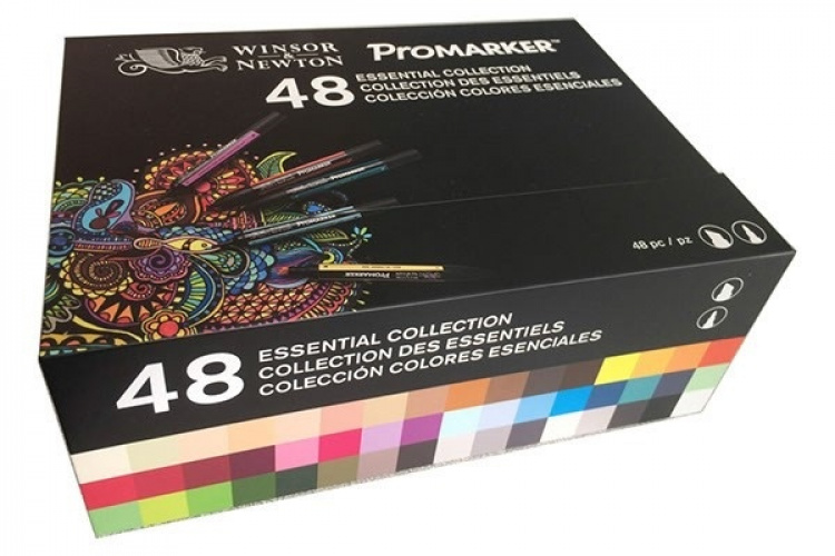 Winsor Promarker-sett 48 stk Winsor Promarker-sett 48 stk