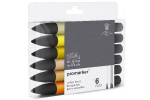 Winsor Promarker 6 stk, gule toner Winsor Promarker 6 stk, gule toner