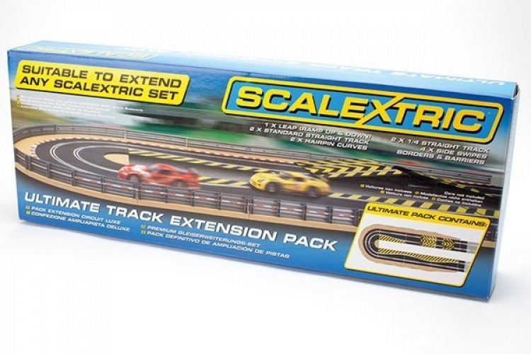 Scalextric Ultimativ pakke med sporforlengelser