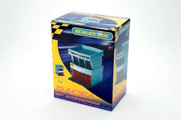 Scalextric pit garage deals