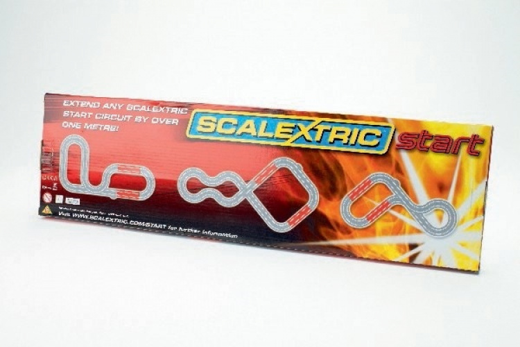 Scalextric 2 stk \'START\'-skinne rett