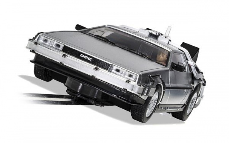 Scalextric DeLorean fra Tilbake til fremtiden 2 Scalextric DeLorean fra Tilbake til fremtiden 2
