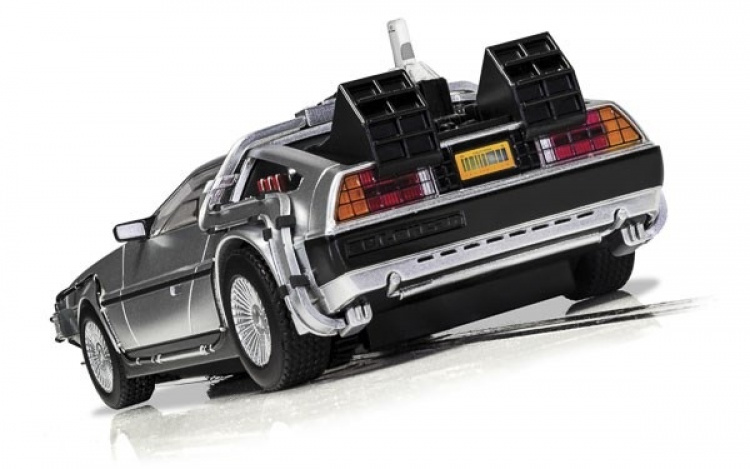 Scalextric DeLorean fra Tilbake til fremtiden 2 Scalextric DeLorean fra Tilbake til fremtiden 2