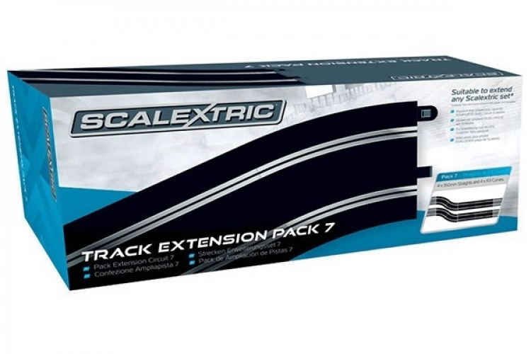 Scalextric Sporforlengelsespakke 7 - 4 rader og 4 R4-kurver
