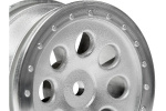 St-8 hjul matt krom (0Mm offset/2 stk)