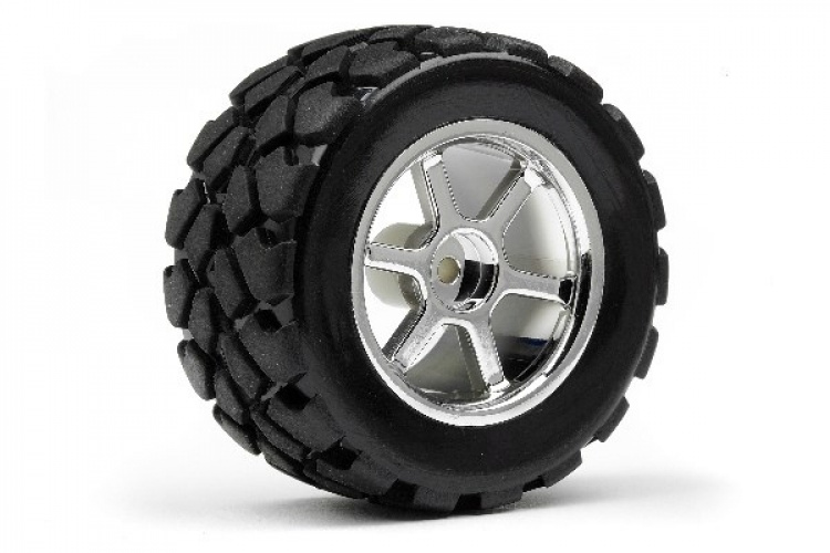 Montert Vt dekk/hjulsett (4 deler)