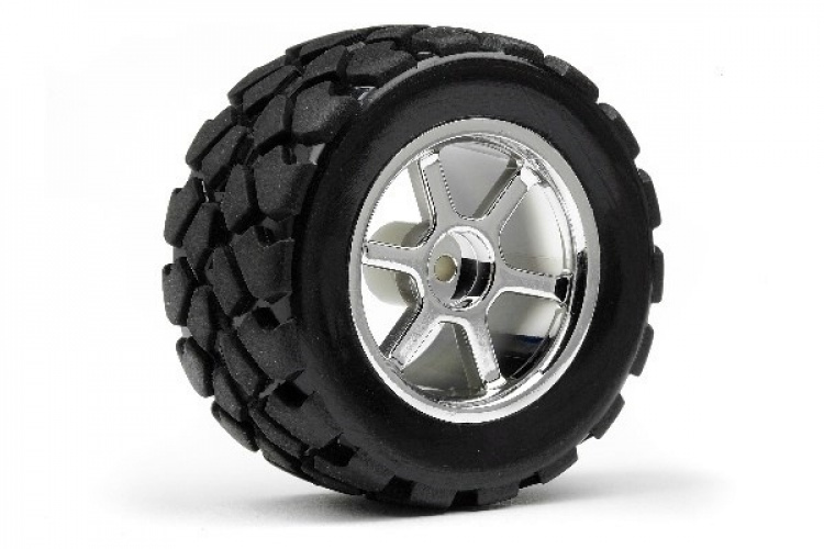 Montert Vt dekk/hjulsett (4 deler)