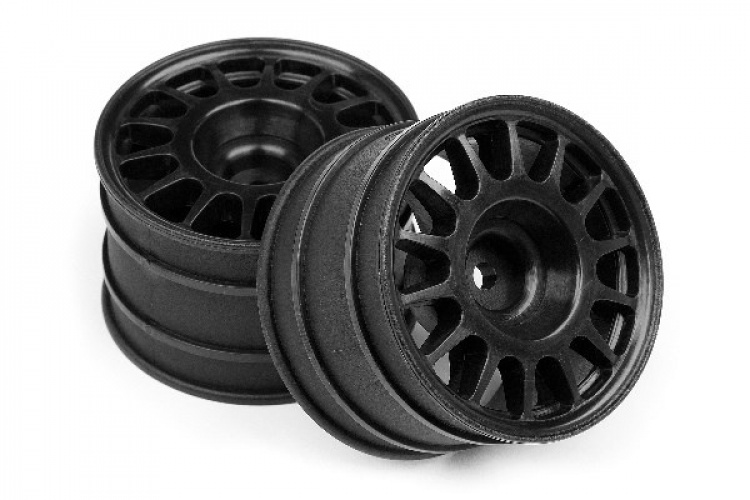 Wr8 Rally Off-Road-hjul svart (48X33Mm/2Pcs)