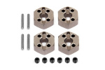 Aluminium låsende sekskantet hjulnav (12Mm/4Pcs)