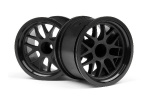 BBS eikehjul 48X34mm svart (14mm Offset/2stk)