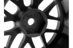 BBS eikehjul 48X31mm svart (9mm Offset/2stk)
