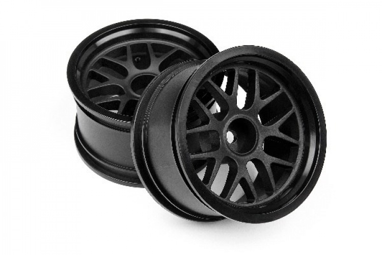 BBS eikehjul 48X31mm svart (9mm Offset/2stk)