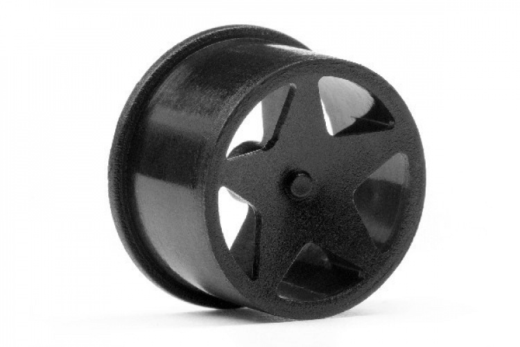 Q32 Super Star Wheel Set F/R (Blk/18X10/18X14/4Pcs