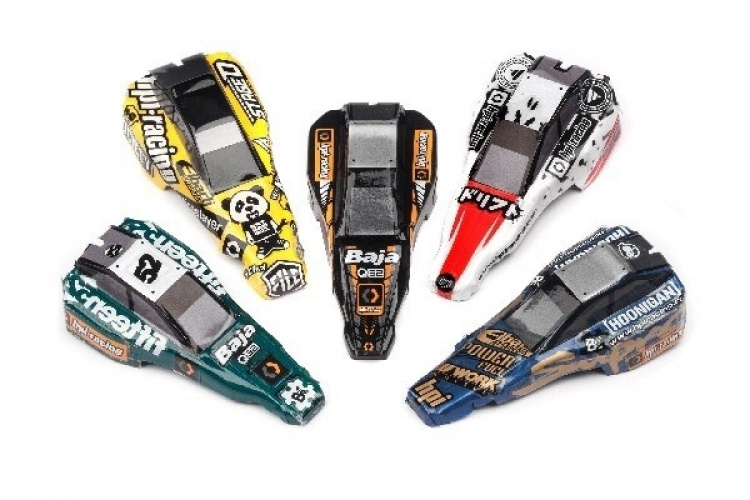 Q32 Baja Buggy karosseri og vingesett (klar)