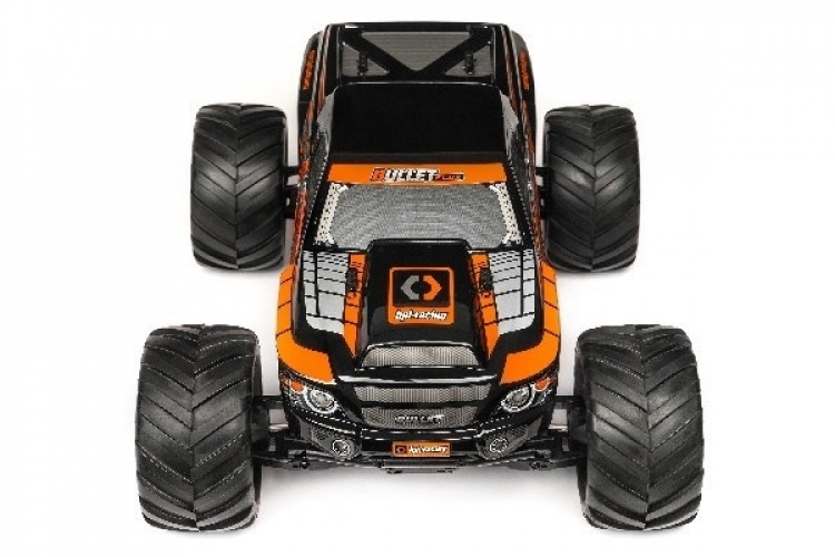 Bullet Mt Clear Body m/ Nitro/Flux-dekaler