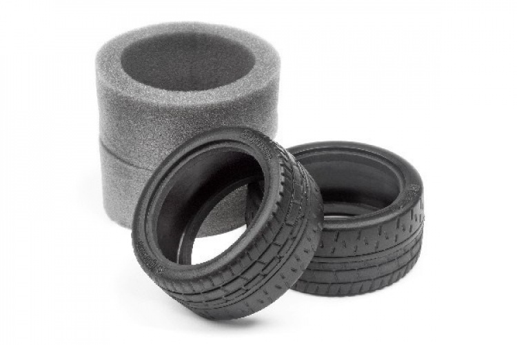 HPI Bredt radialdekk med grep 31Mm (2 stk.)